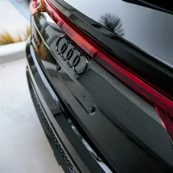 Mythos Black Metallic 2023 Audi RSQ8 Multi Stage Paint Correction PPF Ceramic Coating More Image 49