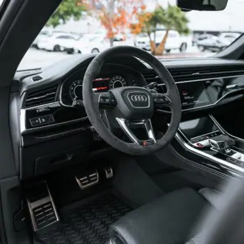 Mythos Black Metallic 2023 Audi RSQ8 Multi Stage Paint Correction PPF Ceramic Coating More Image 51
