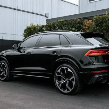 Mythos Black Metallic 2023 Audi RSQ8 Multi Stage Paint Correction PPF Ceramic Coating More Image 59