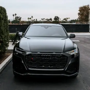 Mythos Black Metallic 2023 Audi RSQ8 Multi Stage Paint Correction PPF Ceramic Coating More Image 67