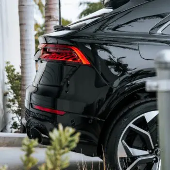 Mythos Black Metallic 2023 Audi RSQ8 Multi Stage Paint Correction PPF Ceramic Coating More Image 7