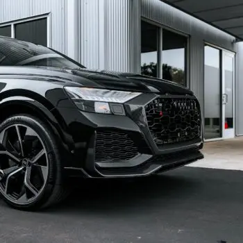 Mythos Black Metallic 2023 Audi RSQ8 Multi Stage Paint Correction PPF Ceramic Coating More Image 71