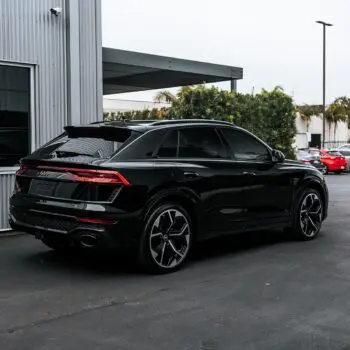 Mythos Black Metallic 2023 Audi RSQ8 Multi Stage Paint Correction PPF Ceramic Coating More Image 72