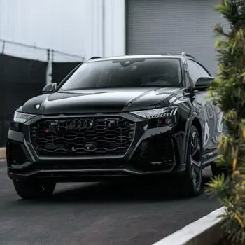 Mythos Black Metallic 2023 Audi RSQ8 Multi Stage Paint Correction PPF Ceramic Coating More Image 74