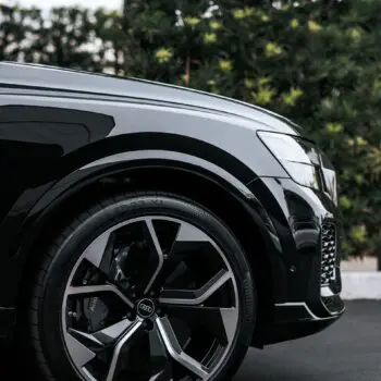 Mythos Black Metallic 2023 Audi RSQ8 Multi Stage Paint Correction PPF Ceramic Coating More Image 79
