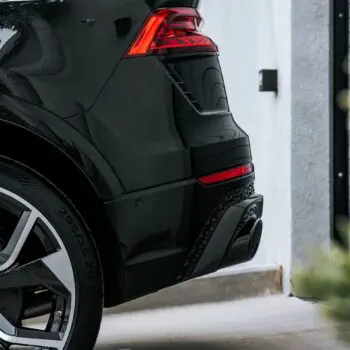 Mythos Black Metallic 2023 Audi RSQ8 Multi Stage Paint Correction PPF Ceramic Coating More Image 8