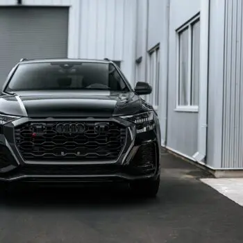 Mythos Black Metallic 2023 Audi RSQ8 Multi Stage Paint Correction PPF Ceramic Coating More Image 81