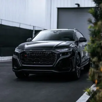 Mythos Black Metallic 2023 Audi RSQ8 Multi Stage Paint Correction PPF Ceramic Coating More Image 82