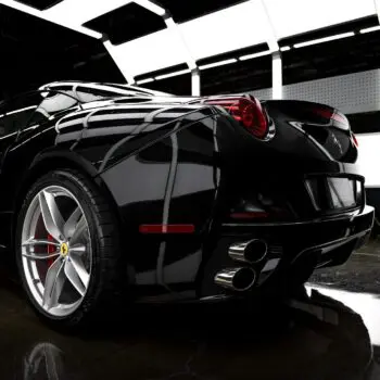 Nero Ferrari California - Full Vehicle Multi-Stage Paint Correction & Ceramic Coating Los Angeles, California