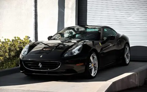 Nero Ferrari California - Full Vehicle Multi-Stage Paint Correction & Ceramic Coating Los Angeles, California