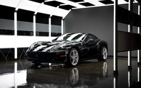 Nero Ferrari California - Full Vehicle Multi-Stage Paint Correction & Ceramic Coating Los Angeles, California