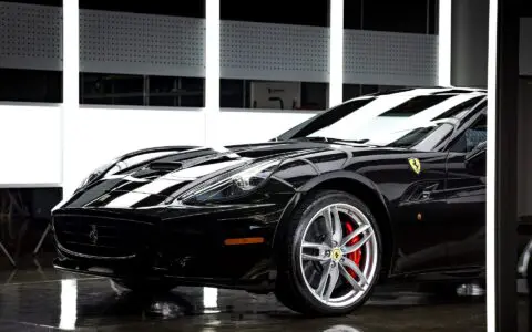 Nero Ferrari California - Full Vehicle Multi-Stage Paint Correction & Ceramic Coating Los Angeles, California