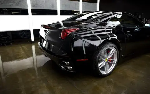 Nero Ferrari California - Full Vehicle Multi-Stage Paint Correction & Ceramic Coating Los Angeles, California