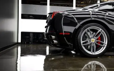 Nero Ferrari California - Full Vehicle Multi-Stage Paint Correction & Ceramic Coating Los Angeles, California