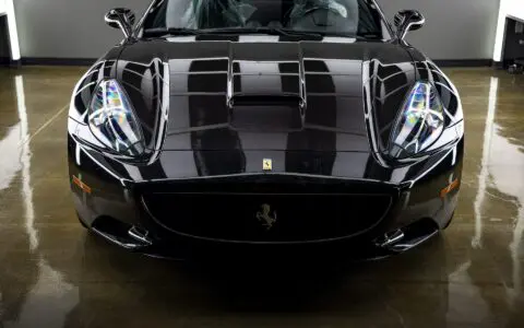 Nero Ferrari California - Full Vehicle Multi-Stage Paint Correction & Ceramic Coating Los Angeles, California