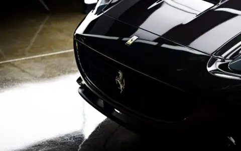 Nero Ferrari California - Full Vehicle Multi-Stage Paint Correction & Ceramic Coating Los Angeles, California