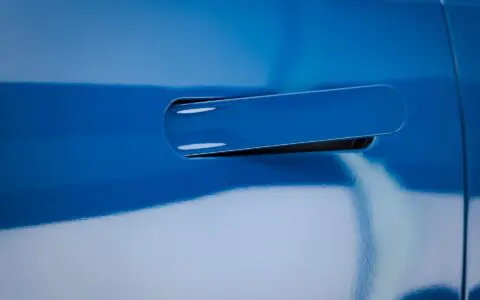 Blue Rivian R1T Full Window Tint And Ceramic Coating By Bulletproof Auto Spa Image 15