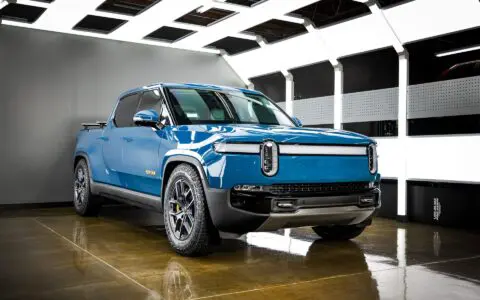 Blue Rivian R1T Full Window Tint And Ceramic Coating By Bulletproof Auto Spa Image 24