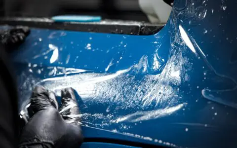 Blue Rivian R1T Full Window Tint And Ceramic Coating By Bulletproof Auto Spa Image 3
