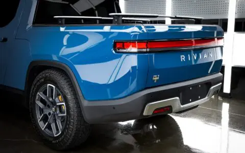 Blue Rivian R1T Full Window Tint And Ceramic Coating By Bulletproof Auto Spa Image 9