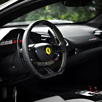 Grigio Silverstone Ferrari 296 GTB XPEL Ultimate Plus Full Front End Paint Protection Film PPF Image 4
