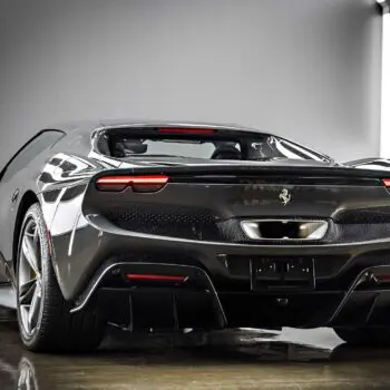 Grigio Silverstone Ferrari 296 GTB XPEL Ultimate Plus Full Front End Paint Protection Film PPF Image 7