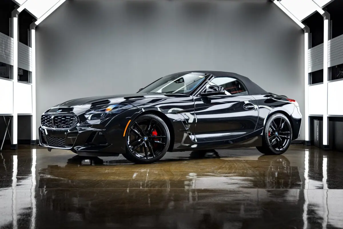 Gloss Black BMW Z4 – Paint Protection Film, Ceramic Coating and More
