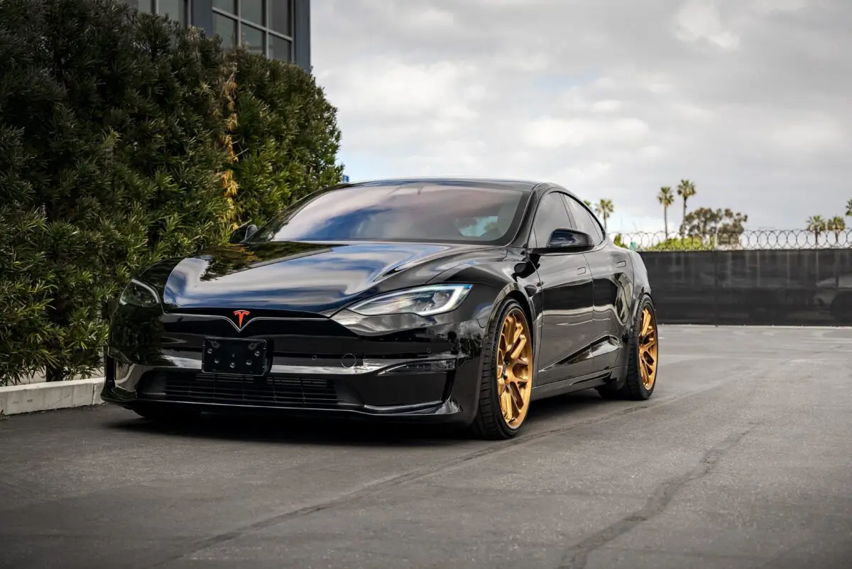 Black Tesla Model S Plaid – Premium Ceramic Window Tint, PPF, Ceramic Coating and More