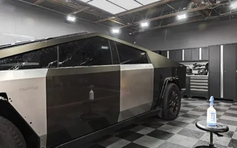 Tesla Cybertruck - PurePPF Platinum colored protection film, Premium Ceramic Window Tint and More