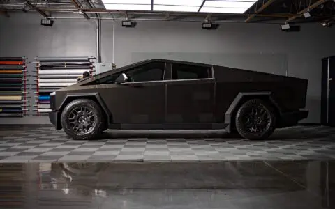 Tesla Cybertruck - PurePPF Platinum colored protection film, Premium Ceramic Window Tint and More