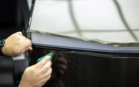 Tesla Cybertruck - Platinum Colored Paint Protection Film (PPF)