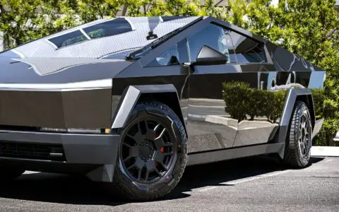 Tesla Cybertruck - Platinum Colored Paint Protection Film (PPF)