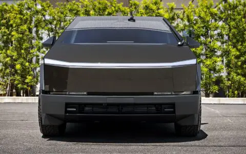 Tesla Cybertruck - Platinum Colored Paint Protection Film (PPF)