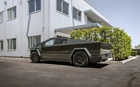 Tesla Cybertruck - Platinum Colored Paint Protection Film (PPF)