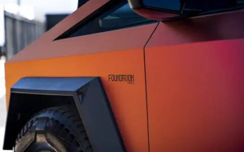 Tesla Cybertruck - Satin Roaring Thunder color-change vinyl wrap, PPF, Ceramic window tint and more