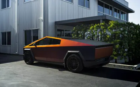 Tesla Cybertruck - Satin Roaring Thunder color-change vinyl wrap, PPF, Ceramic window tint and more