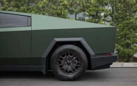 Tesla Cybertruck - Satin Forest Green Colored PPF, Ceramic Coating