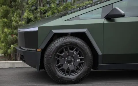 Tesla Cybertruck - Satin Forest Green Colored PPF, Ceramic Coating
