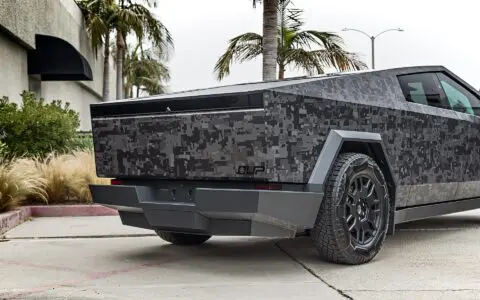 Tesla Cybertruck - Midnight Digital Camo Vinyl Wrap, PPF, Ceramic Coating and More