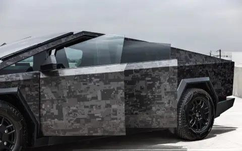 Tesla Cybertruck - Midnight Digital Camo Vinyl Wrap, PPF, Ceramic Coating and More