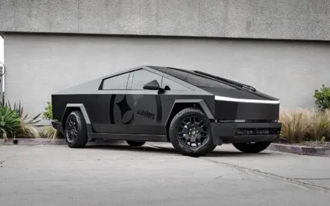 Tesla Cybertruck - Frozen Black Colored PPF, Premium ceramic window tint, Ceramic coating and more