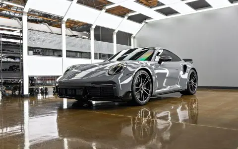 Arctic Grey 992 Porsche 911 Turbo S - PPF, nano-ceramic window tint and ceramic coating