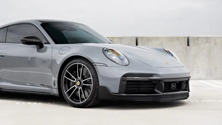 Arctic Grey 992 Porsche 911 Turbo S - PPF, nano-ceramic window tint and ceramic coating