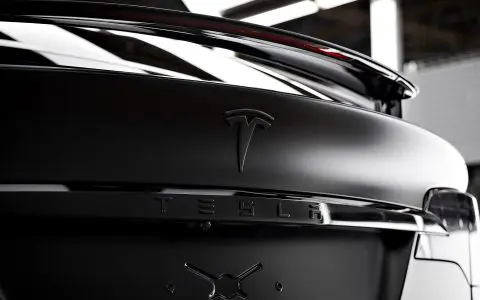 DYNOblack-matte Model X - PPF, Window tint and matte ceramic coating 16 BPAS Bijan Tesla Model X 1920px web Image 16