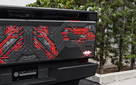 Custom Design Circuit Board Cybertruck - Nano-ceramic window tint and Full printed wrap