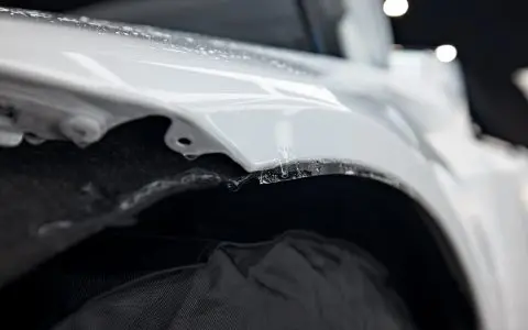 White Lexus LC500 - XPEL Ultimate Plus PPF and Ceramic coating