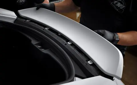 White 718 Porsche Cayman GT4 - PPF, Window Tint and Ceramic Coating