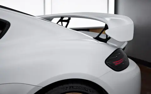 White 718 Porsche Cayman GT4 - PPF, Window Tint and Ceramic Coating