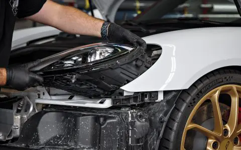 White 718 Porsche Cayman GT4 - PPF, Window Tint and Ceramic Coating