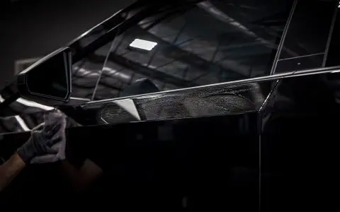 Gloss Black Cybertruck - PPF, Window tinting and ceramic coating 19 Gloss Black Cybertruck - PPF, Window tinting and ceramic coating
